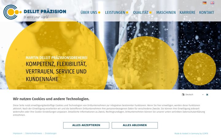 Screenshot of dellit-gmbh.de