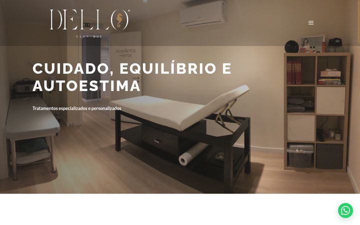 Screenshot of delloclinique.com