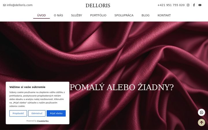 Screenshot of delloris.com