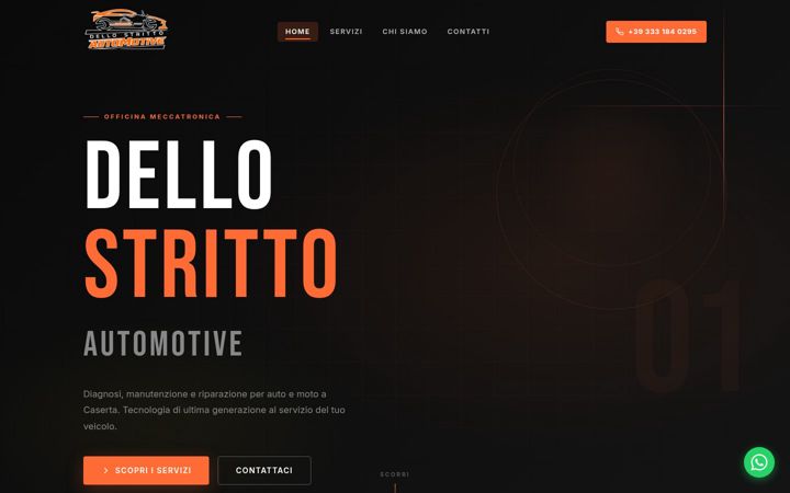 Screenshot of dellostrittoautomotive.it