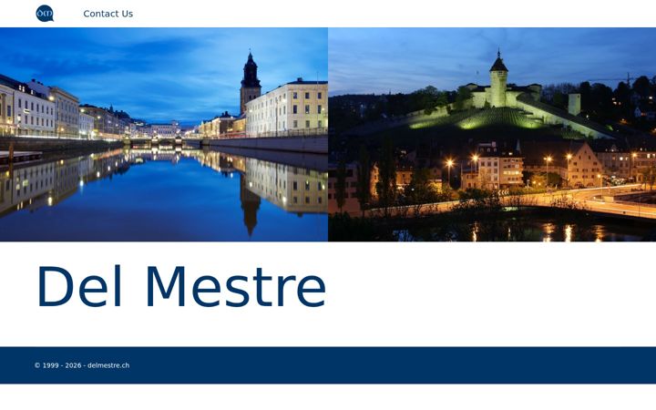 Screenshot of delmestre.ch