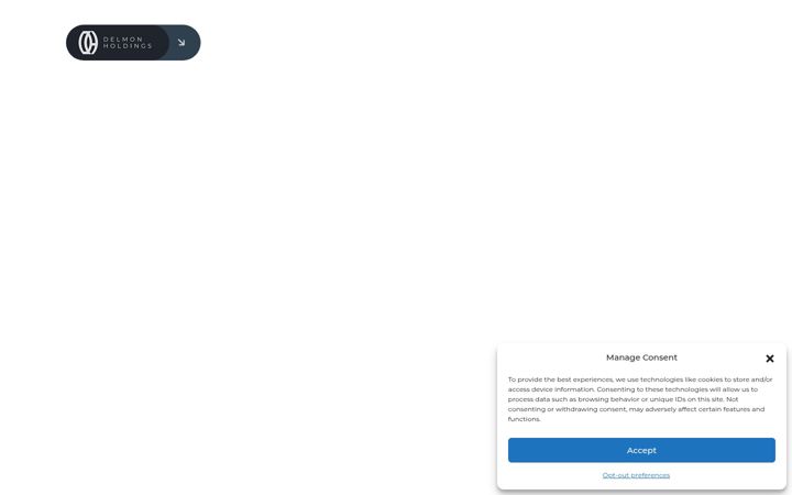 Screenshot of delmonholdings.com