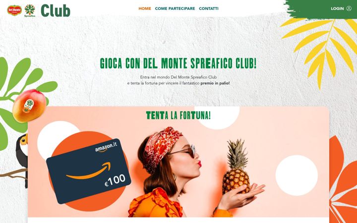 Screenshot of delmonteclub.com