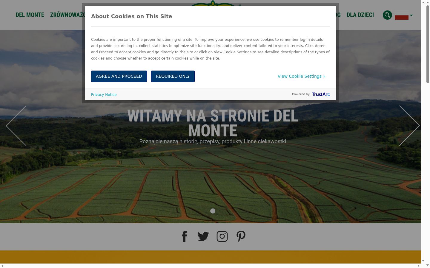 Sutikimo reklamjuostės, rodytos prieš bet kokią sąveiką, ekrano kopija