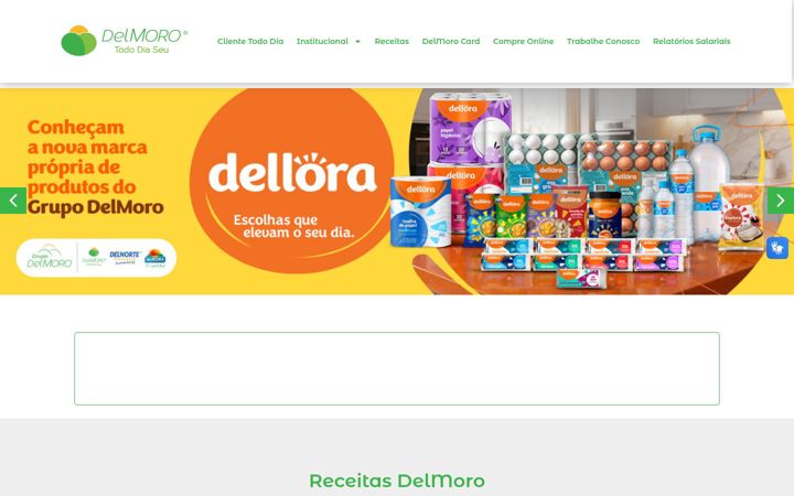Екранна снимка на delmoro.com.br