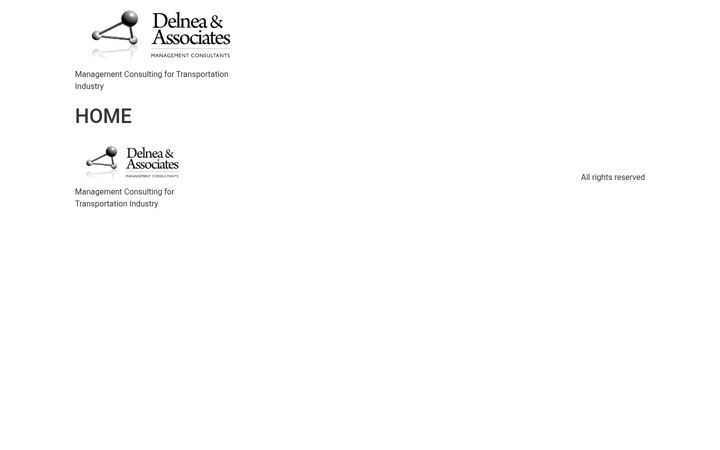 Screenshot of delneaconsulting.com