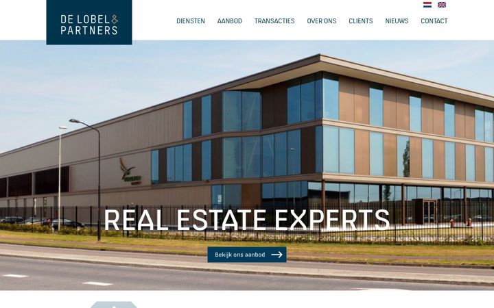 Екранна снимка на delobelpartners.nl