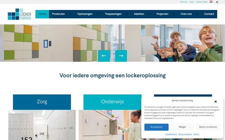 Екранна снимка на delockerfabriek.nl