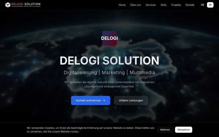 Screenshot of delogi.com