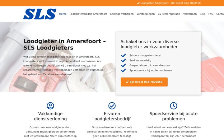 Екранна снимка на deloodgieteramersfoort.nl