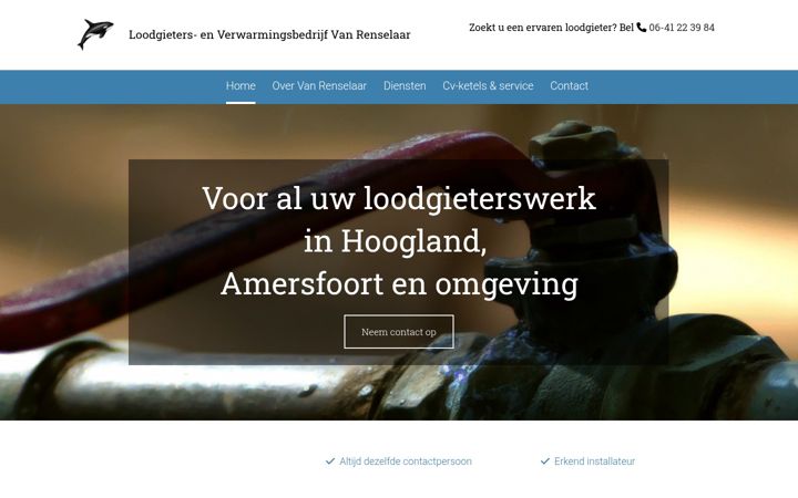 Screenshot of deloodgieters.nl