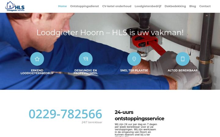 Екранна снимка на deloodgietershoorn.nl