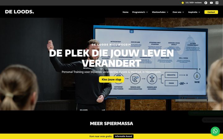 Screenshot of deloodsnieuwegein.nl