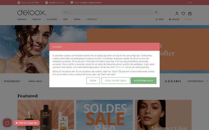 Screenshot of deloox.se