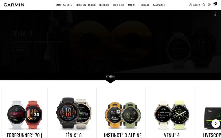 Screenshot of delorme.com