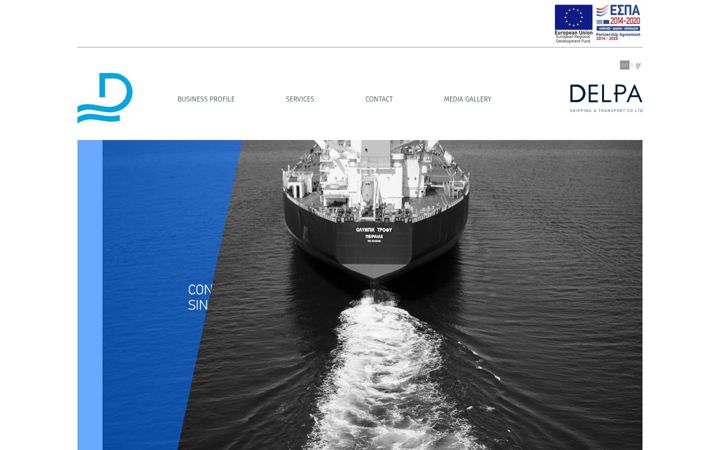 Screenshot of delpa.gr