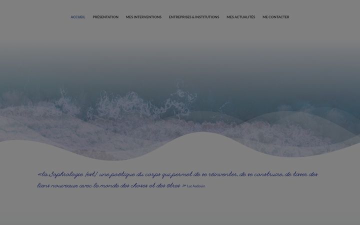 Screenshot of delphineritzbiscarrat-sophrologue.fr