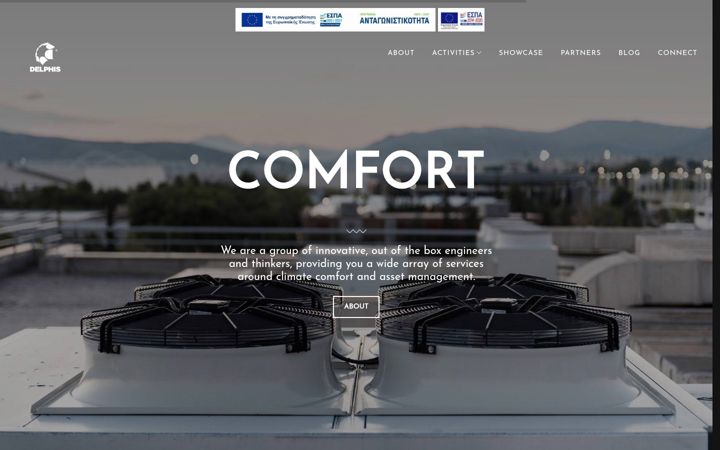 Screenshot of delphisgroup.gr