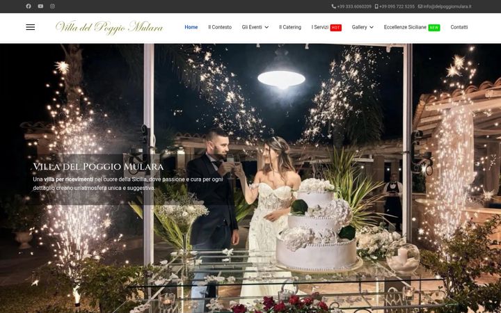 Screenshot of delpoggiomulara.it