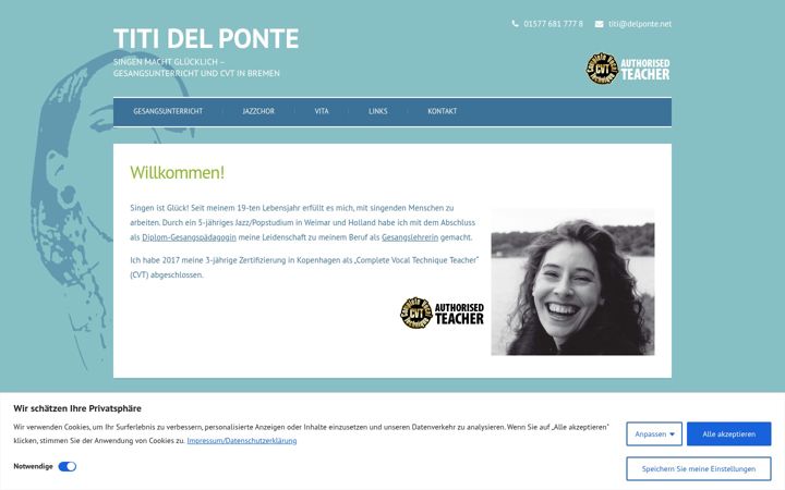 Screenshot of delponte.net