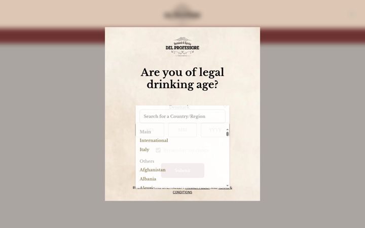 Screenshot of delprofessore.it