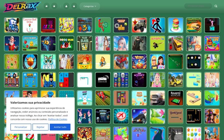 Screenshot of delrax.com