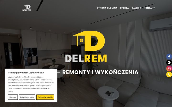 Screenshot von delrem.pl