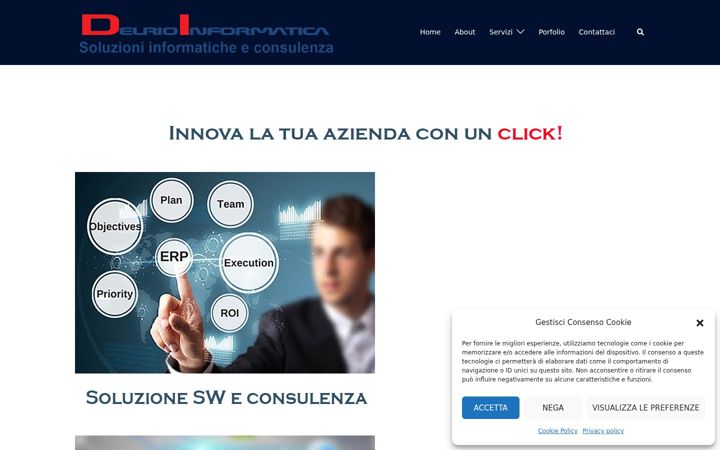Screenshot of delrioinformatica.com