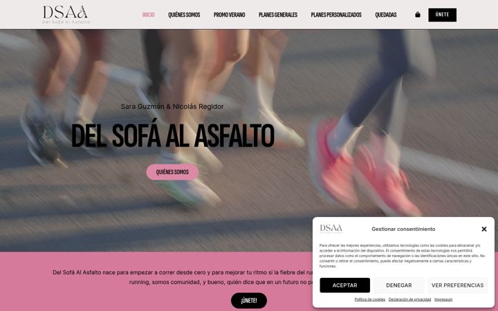 Screenshot of delsofaalasfalto.com