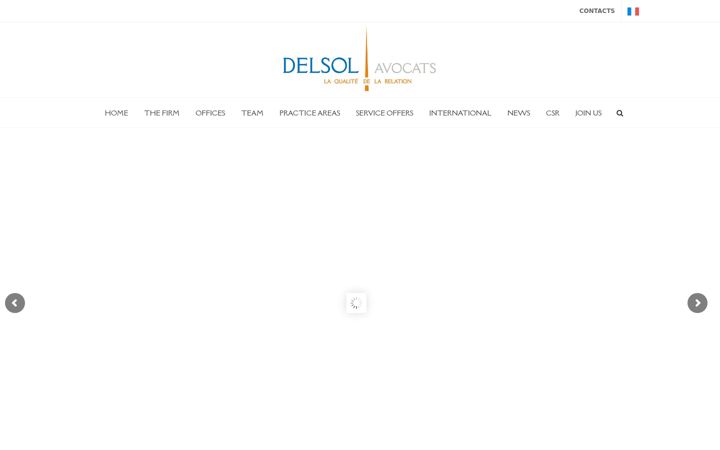 Posnetek zaslona delsol-lawyers.com
