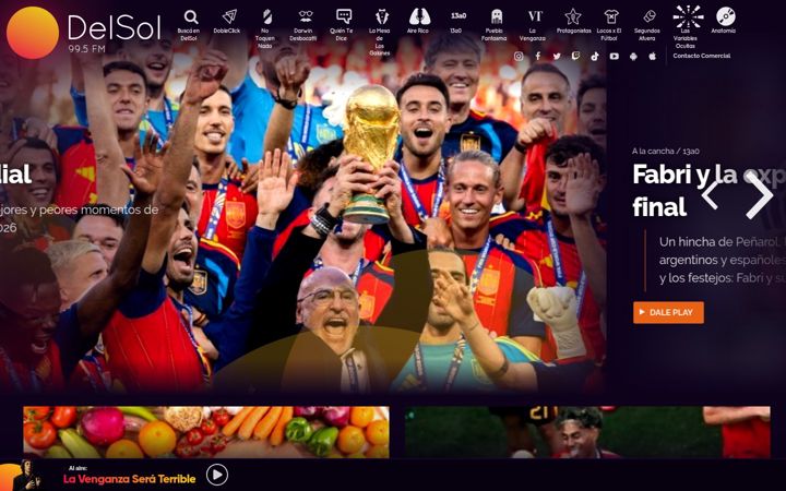 Screenshot of delsol.uy