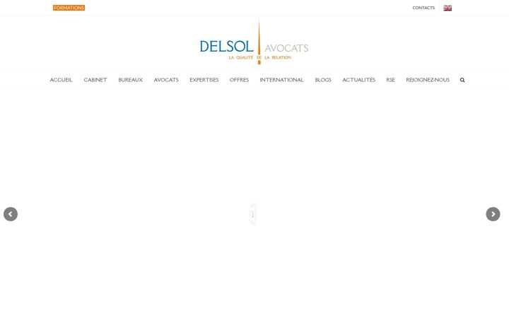 Screenshot van delsolavocats.com