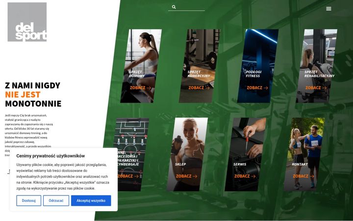 Screenshot von delsport.pl