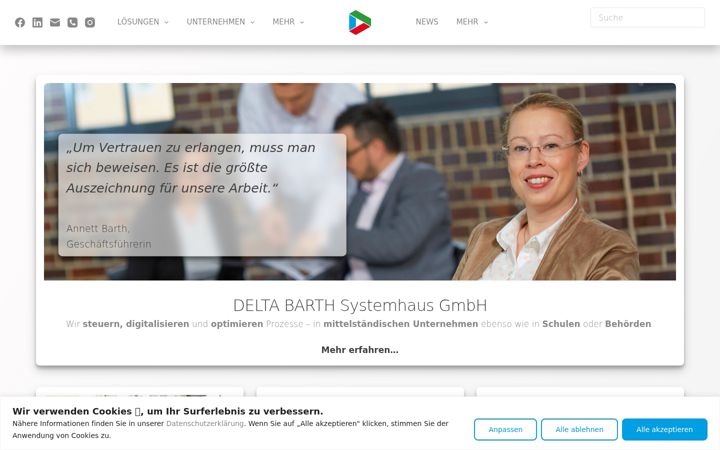 Screenshot of delta-barth.de