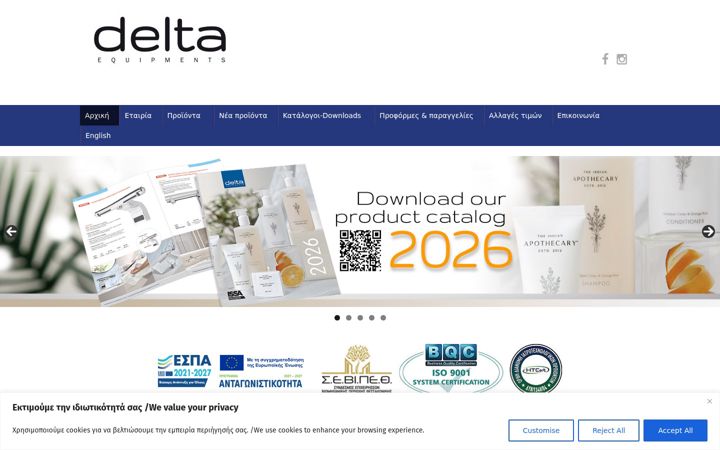 Screenshot of delta-cleaning.com