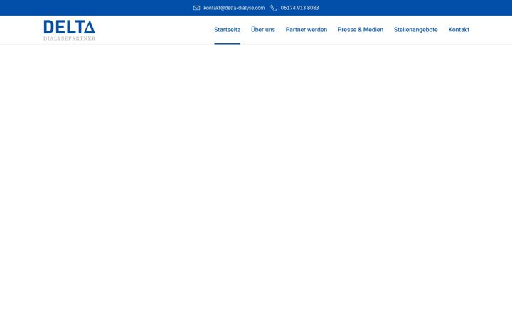 Screenshot of delta-dialyse.com