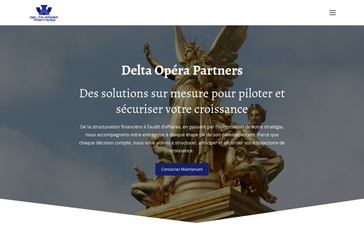 Screenshot of delta-opera-partners.com