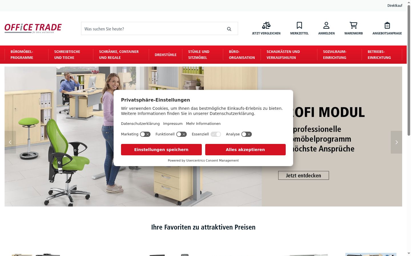 Sutikimo reklamjuostės, rodytos prieš bet kokią sąveiką, ekrano kopija