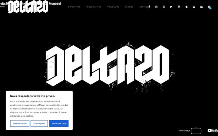Screenshot of delta20.com
