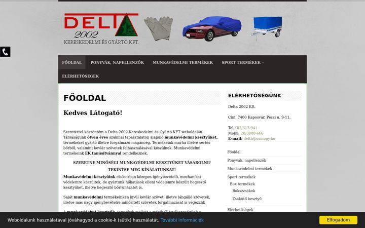Zrzut ekranu delta2002.hu