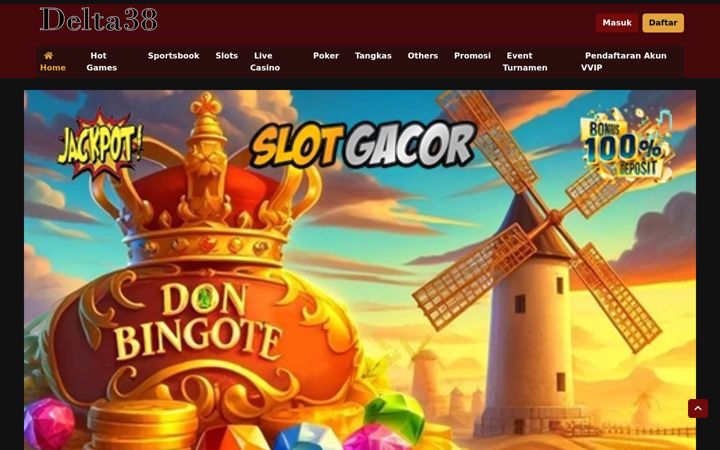 Screenshot of delta38.com