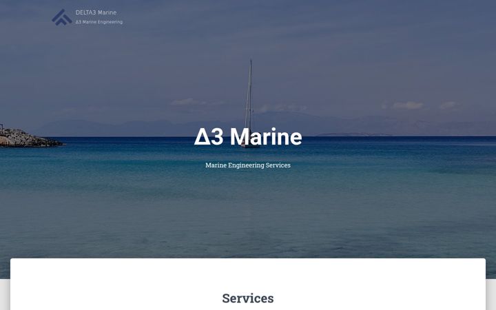 Ekrano kopija delta3marine.eu