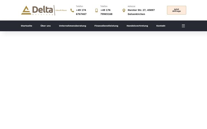 Screenshot of deltaberatung.de