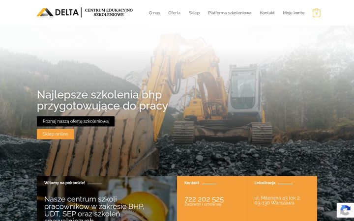 Screenshot von deltabhp.pl