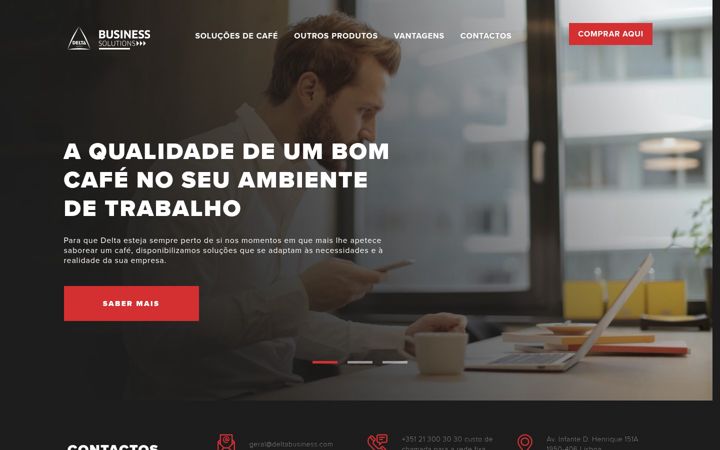 Screenshot of deltabusiness.com