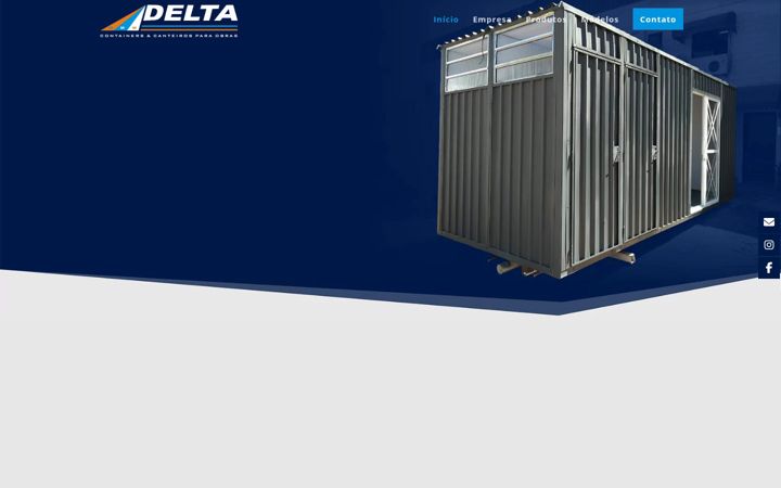 Екранна снимка на deltacontainer.com.br