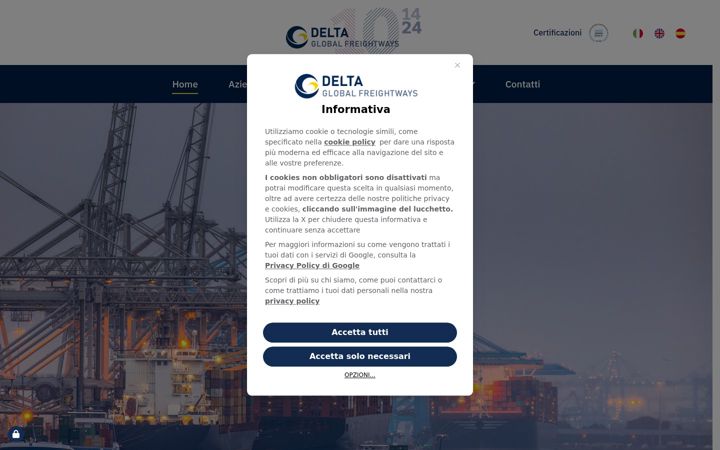 Screenshot of deltagf.com