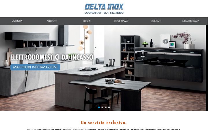 Screenshot of deltainox.com