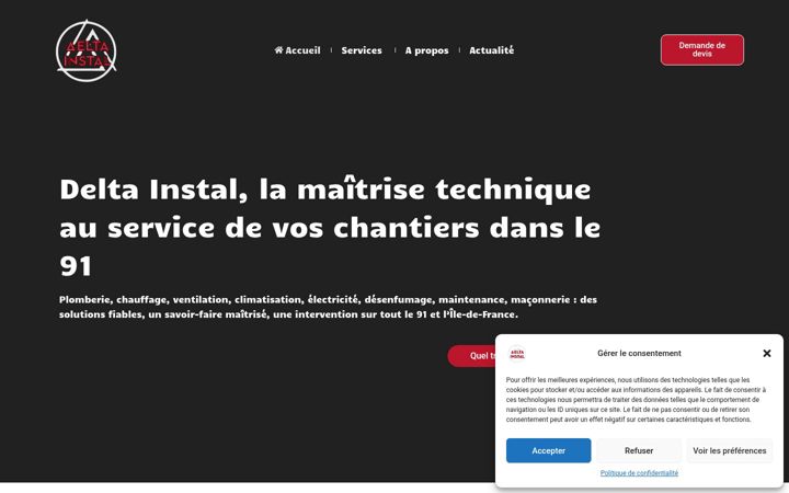 Screenshot of deltainstal.fr