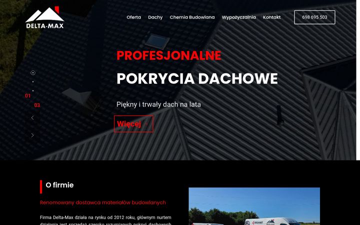Screenshot von deltamax.pl